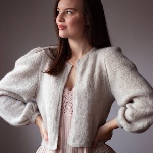 Greystoke cardigan knitting pattern