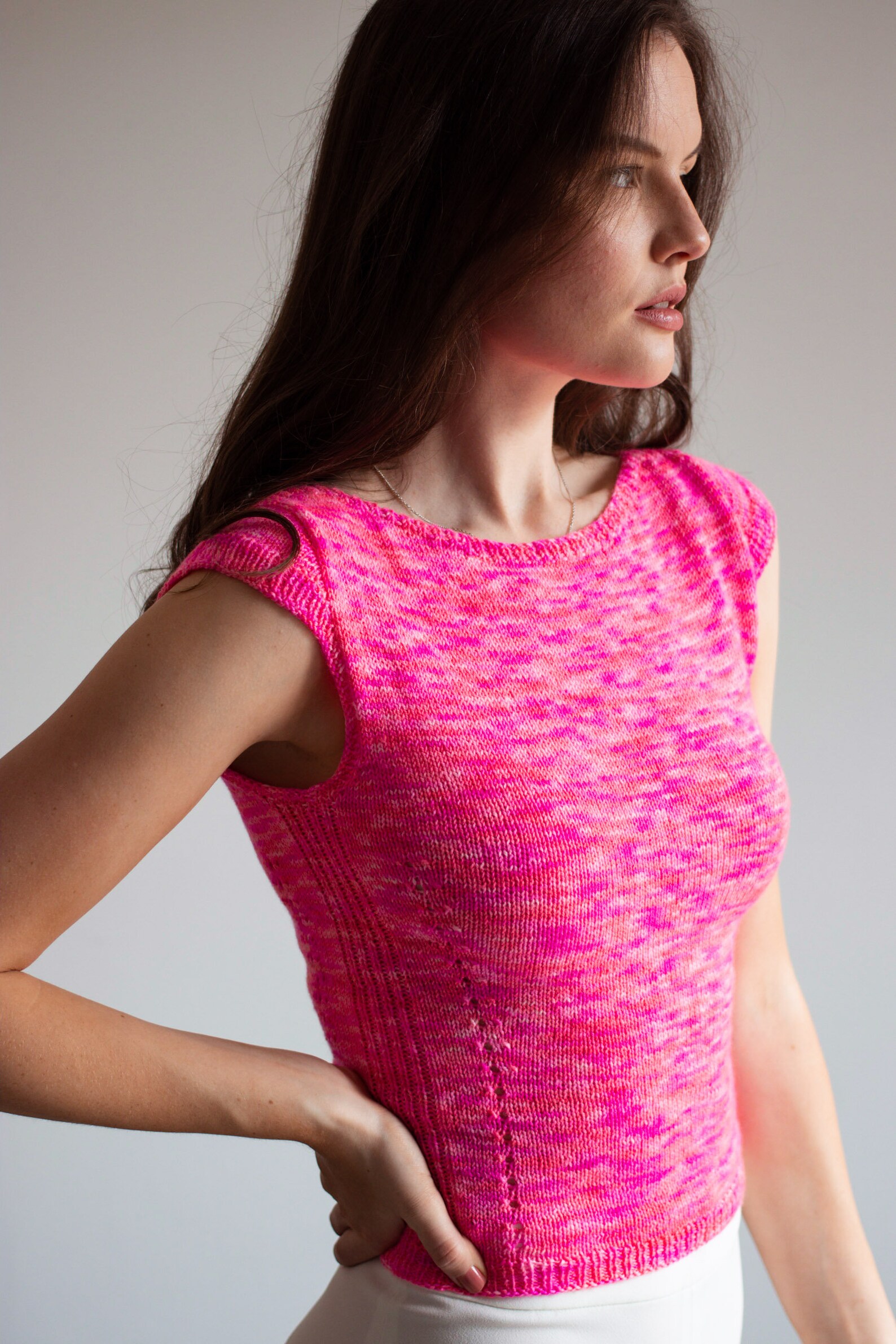 Brightest Tee Knitting Pattern - Etsy