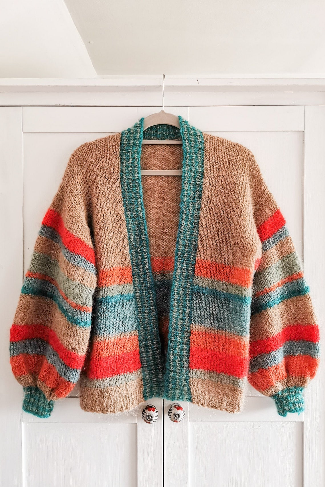 Made My Day Cardigan Knitting Pattern - Etsy