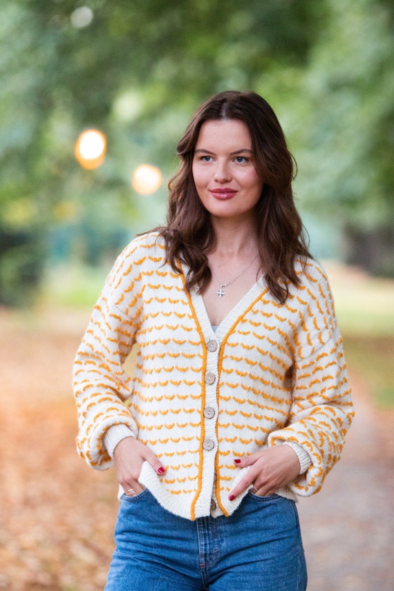 Winckley Cardigan Knitting Pattern - Etsy