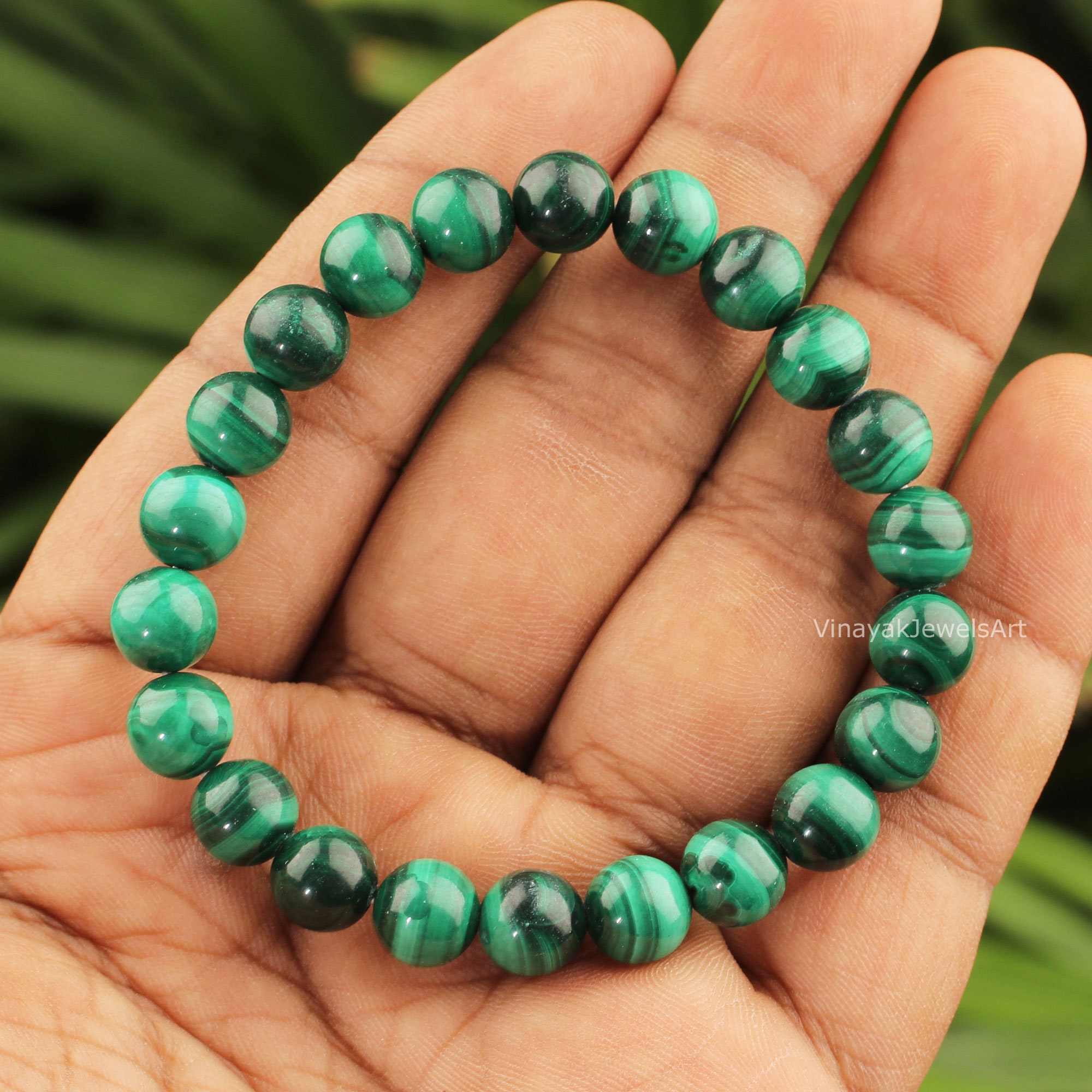 Green Stone Malachite Bracelet