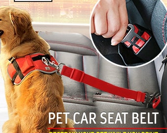 metal dog seat belt