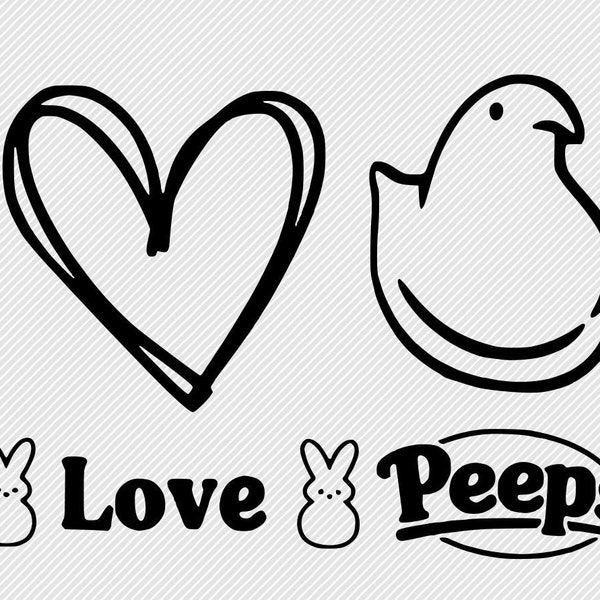Peace love peeps