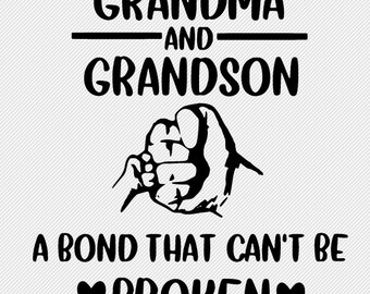 Download Grandma And Grandson Svg Etsy
