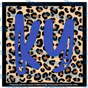 KY Leopard PNG