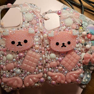 Custodia per telefono con strass personalizzata / Full Bling