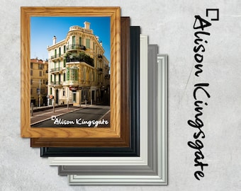 Photo Frame Poster Size Picture Frame Wooden Effect Oak Black Walnut White Photo Frame Poster Size Picture Frame Wooden Effect Oak Black Walnut White