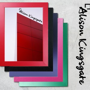 A2 A4 A5 A3 A1 Colourful Wall Art Picture Frames, White Black Picture Frames, Best Friends Gifts Photo Frames, Modern Picture Frames