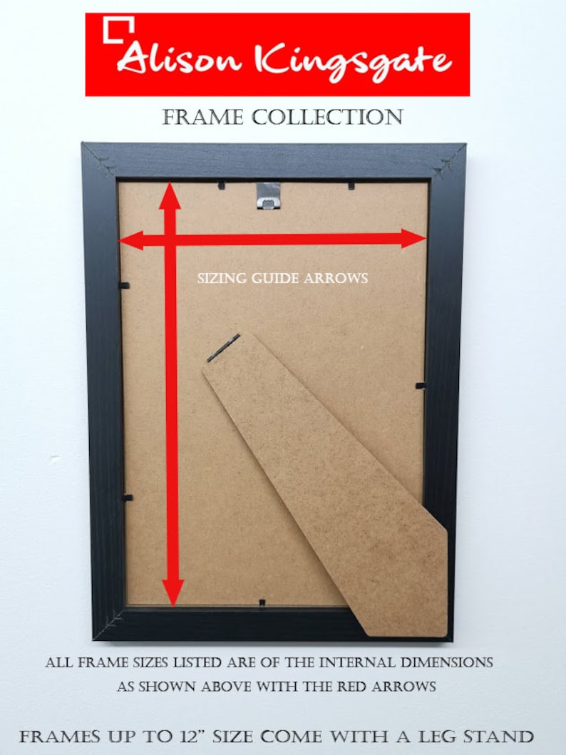 Modern Thin style Gold and Silver Picture Frames Photo Frames Etsy