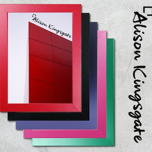 A5 A3 A1 A2 A4 Colourful Wall Art Picture Frames, Red Black Picture Frames, Best Friends Gifts Photo Frames, Modern Picture Frames