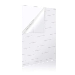 Replacement Perspex for Photo Frame MDF Backing For Poster/Picture Frame