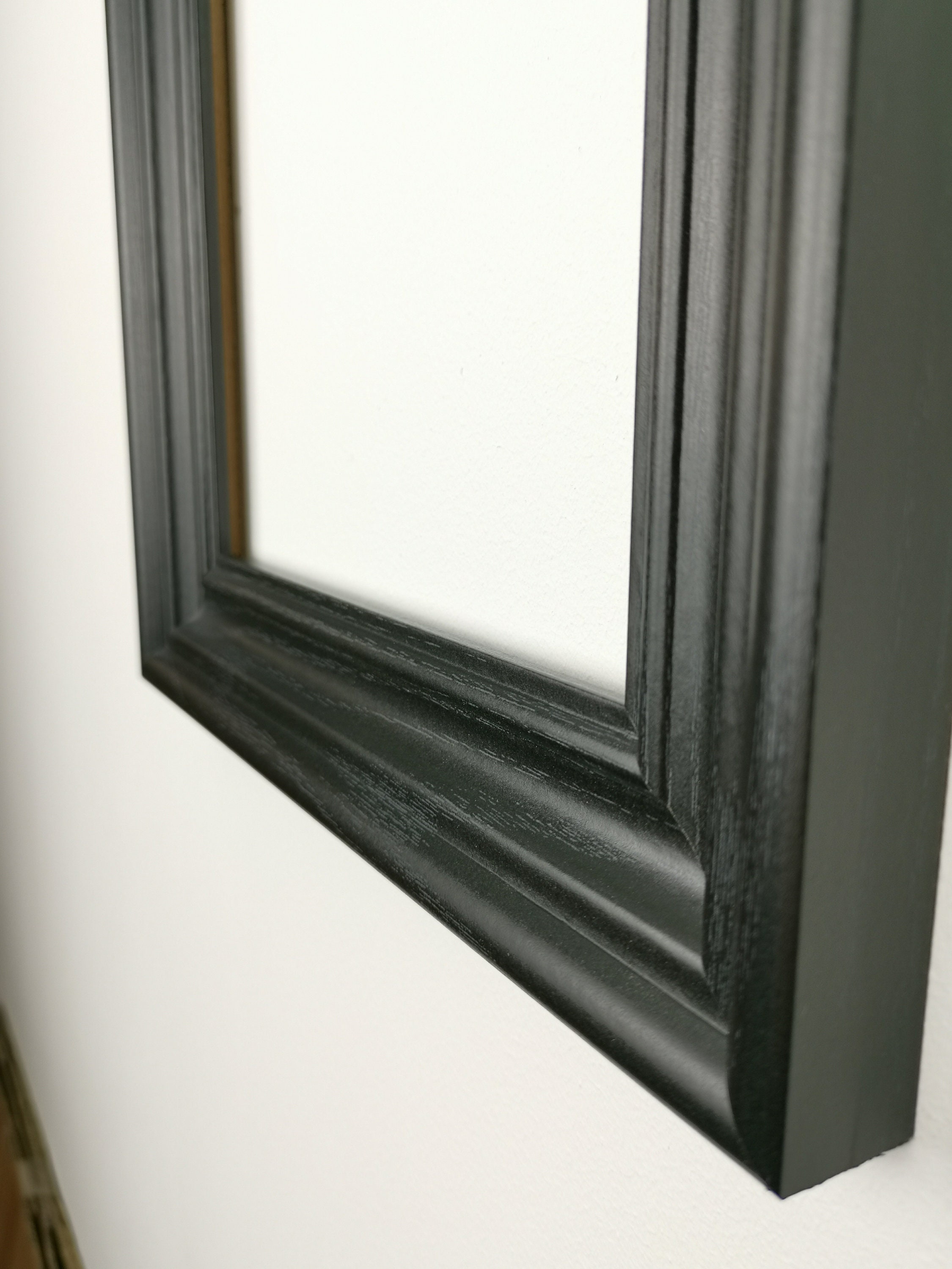 Ornate Swept Black and White Picture Frames Photo Frames Etsy