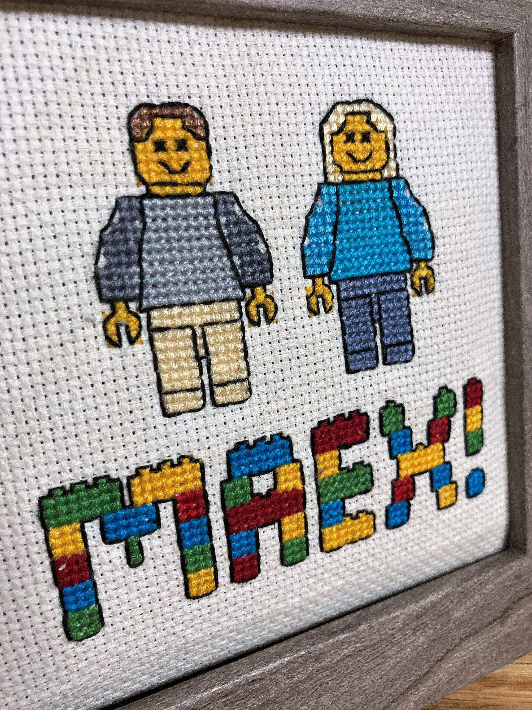 PATTERN Custom Lego Minifigura Cross Stitch Etsy