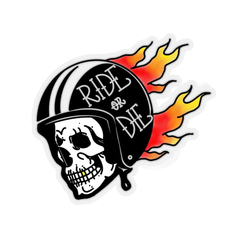 Ridee Sticker Ride or Die Sticker - Etsy