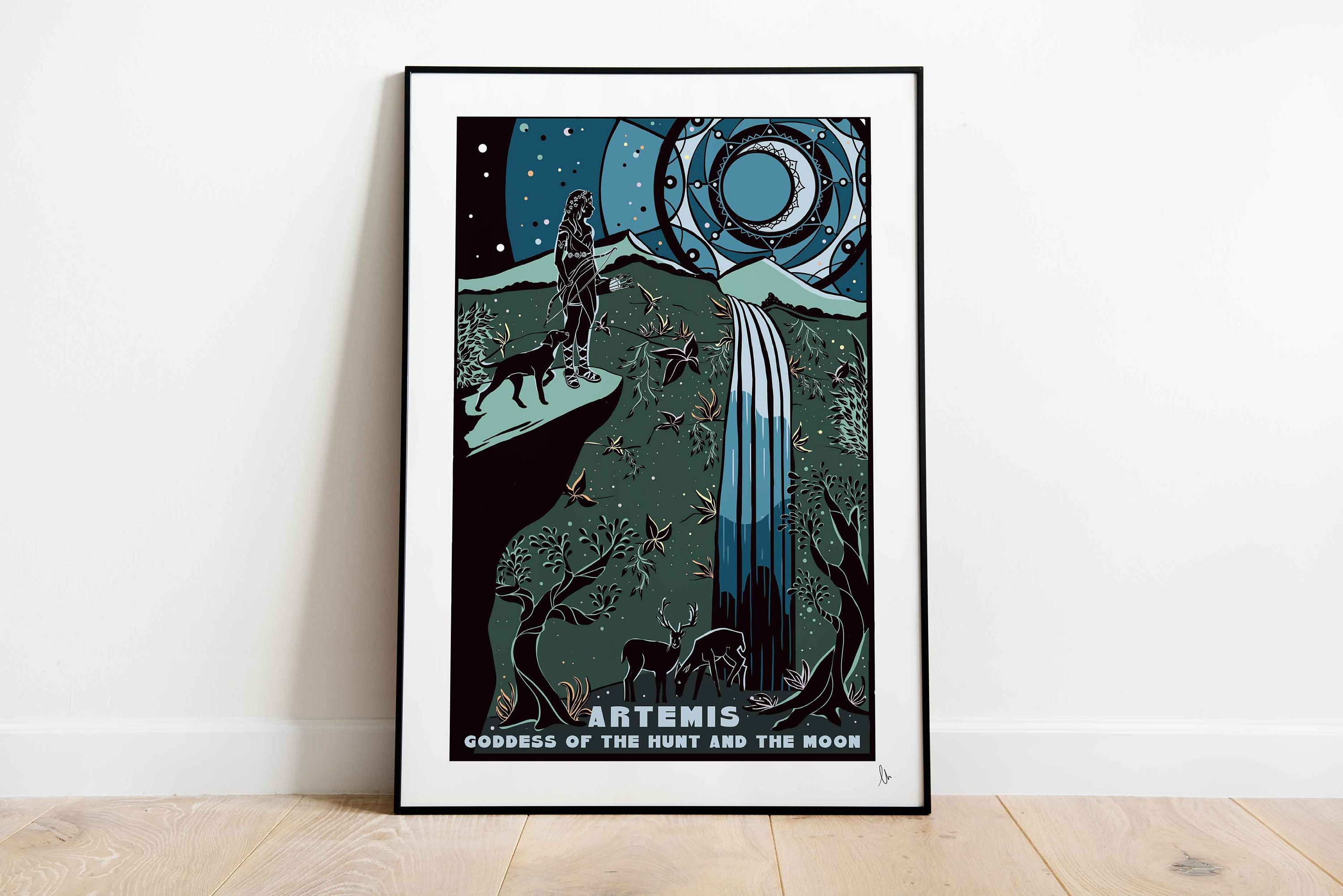 Artemis Goddess Of The Hunt And Moon
