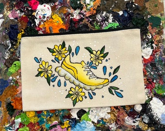 Bolsa Runner Amarela Pintada