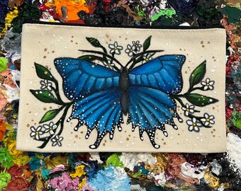 Bolsa Borboleta Azul