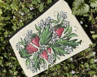Bolsa Morango Pintada