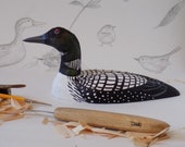 Loon Woodcarving