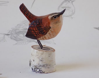 Wren Woodcarving