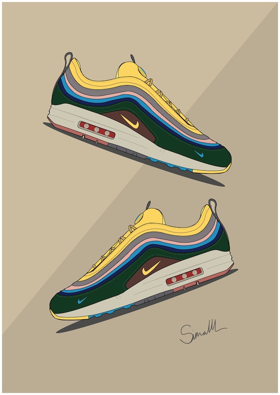 Nike Air 1/97 Wotherspoon Poster Print - Etsy