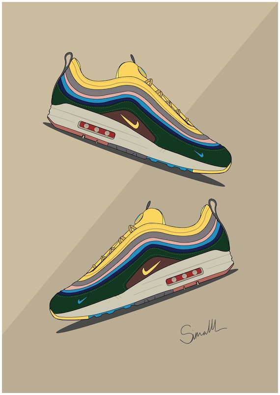 Nike Air Max 1/97 Sean Wotherspoon PHYSICAL Poster - España