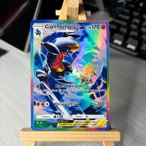 Carta Pokémon Custom Garchomp Alternative Full Art Custom Replica Artwork Pokémon Pocket