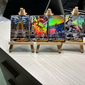 Pacchetto Carte Pokémon TCG Pocket Palkia-Dialga-Giratina-Arceus Immersive Carte Custom Repliche