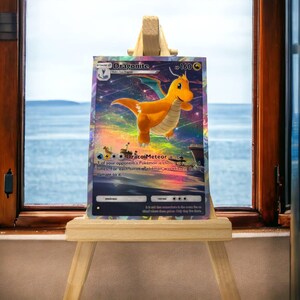 Dragonite Ex Pokemon Card Custom Full Art Proxy Replica (Handgemaakt, Bekijk Video)