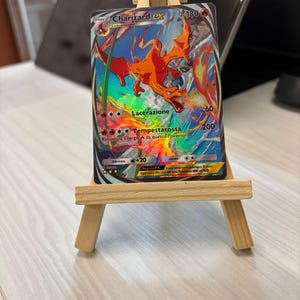 Pokémon TCG Pocket App-kaart - Charizard meeslepende kunst aangepaste replica