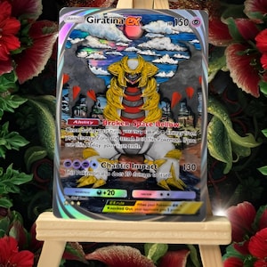 Giratina Immersive Art Pokémon TCG Pocket Custom Proxy Replik Karte Erweiterung Shining Revelry