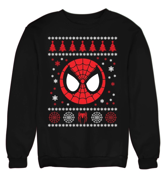 Superhero christmas jumper sale