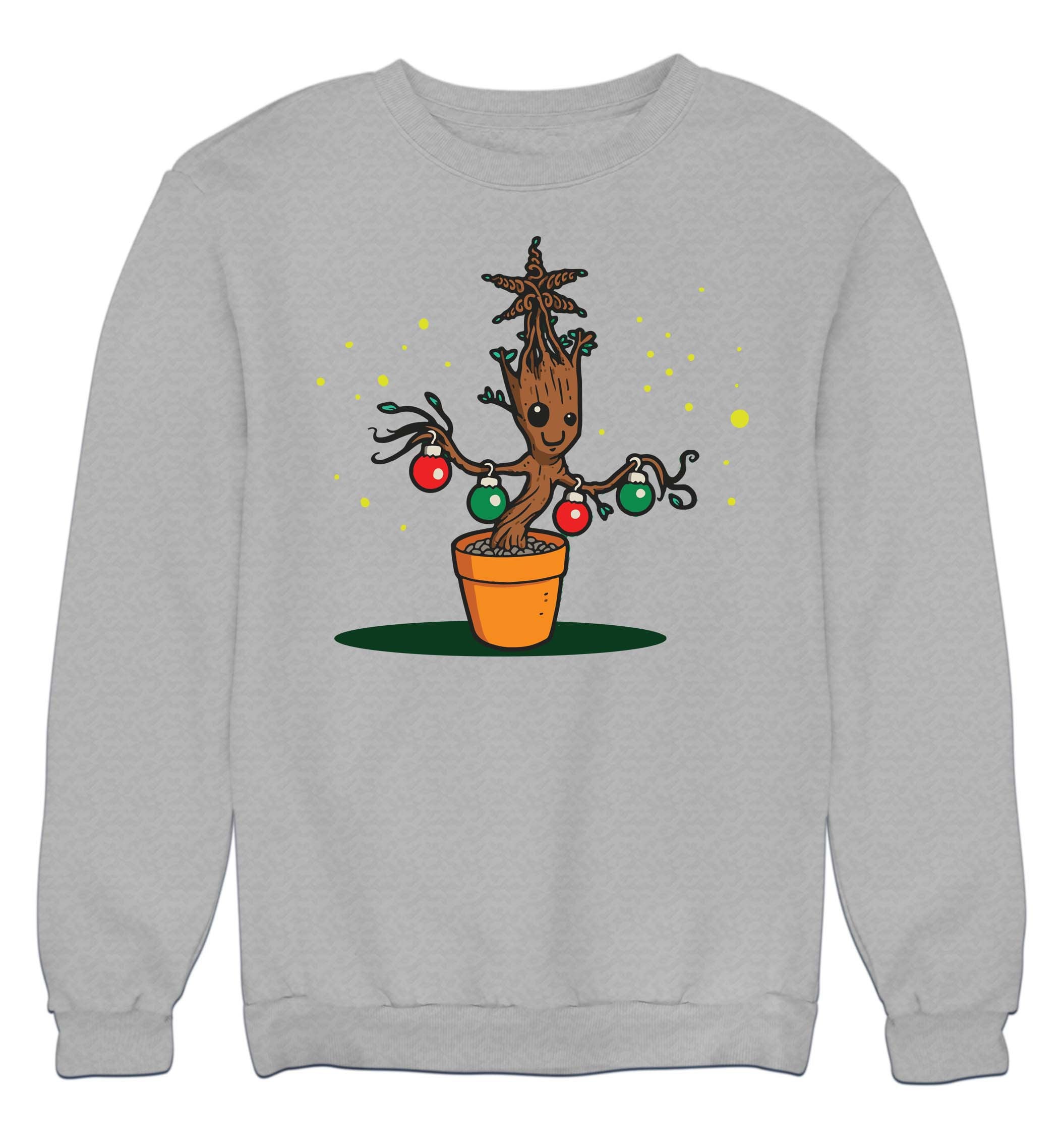 Baby Groot Guardians of the Galaxy Christmas Tree T Shirt - teejeep