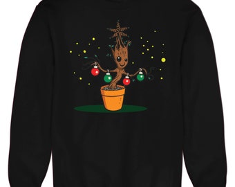 baby groot christmas jumper