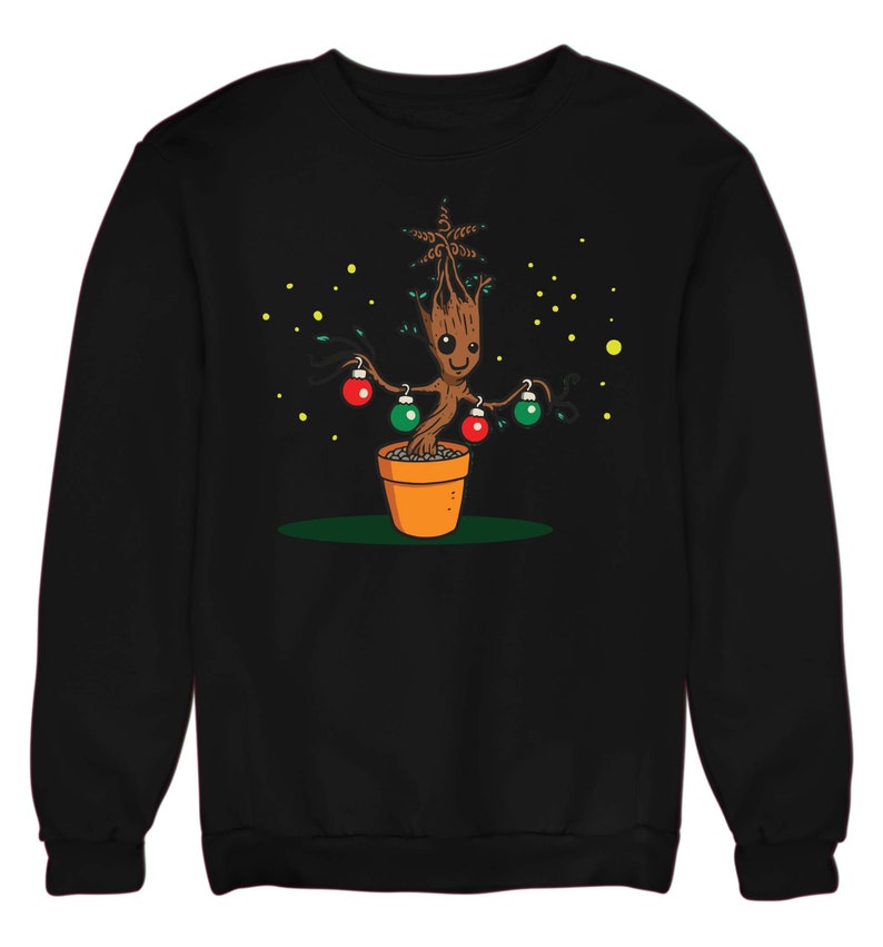 baby groot christmas jumper