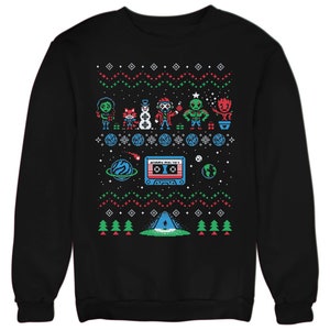 Guardians Christmas Jumper Superhero Sweatshirt Adults & Kids Gift Present