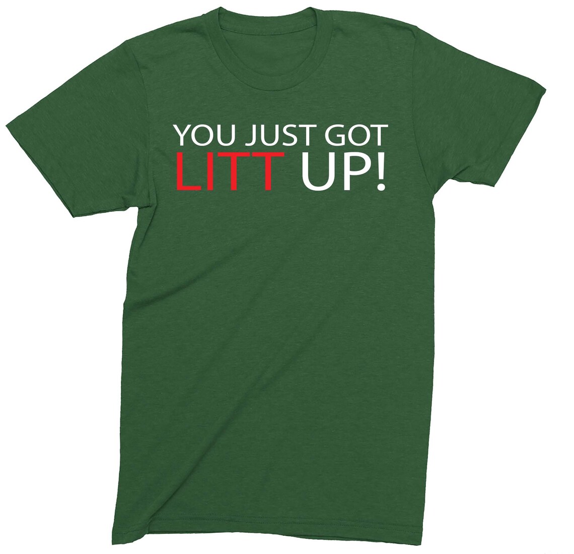 You Just Got Litt Up Adults Tshirt Novelty Comedy Funny Tee Etsy