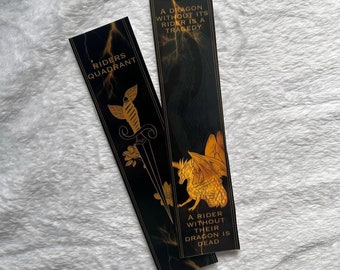 Fourth Wing INSPIRED Bookmarks: Fourth Wing, Romantasy Books, Popular Books, Dragon Books, Bookmarks, Gifts for Readers, Iron Flame, Books