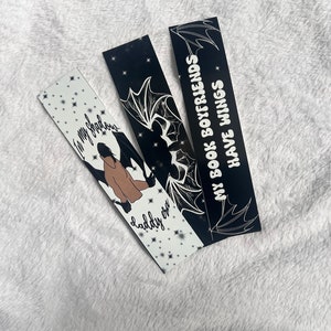 Romantasy Bookmarks: Romantasy Books, Morally Grey, Shadow Daddy, Bookmark Sets, Romantasy Reader, Gifts for Readers, Bookmark Gifts, Books