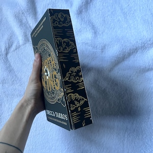 Quatrième aile : Rebecca Yarros, bords pulvérisés peints à la main, livres peints, livres personnalisés, livres, livres fantastiques, YA