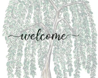 Welcome SVG // Welcome cut file // Welcome laser cut file // Welcome Cricut File