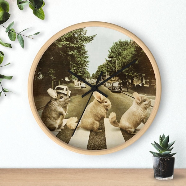 The Chinchillas Parody | Wall Clock For Chinchilla Lovers!