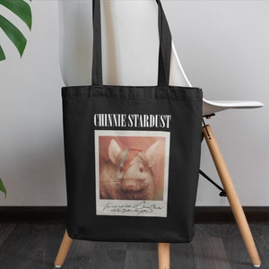 Chinnie Stardust Chinchilla Parody | Unique Eco Tote Bag