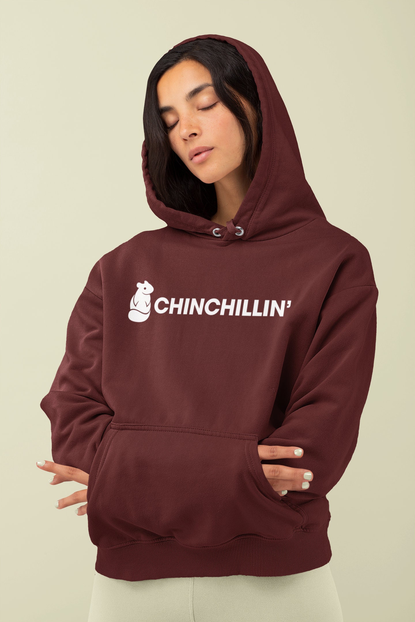 Chinchillin' Unisex Pullover Hoodie Sweatshirt Perfect | Etsy