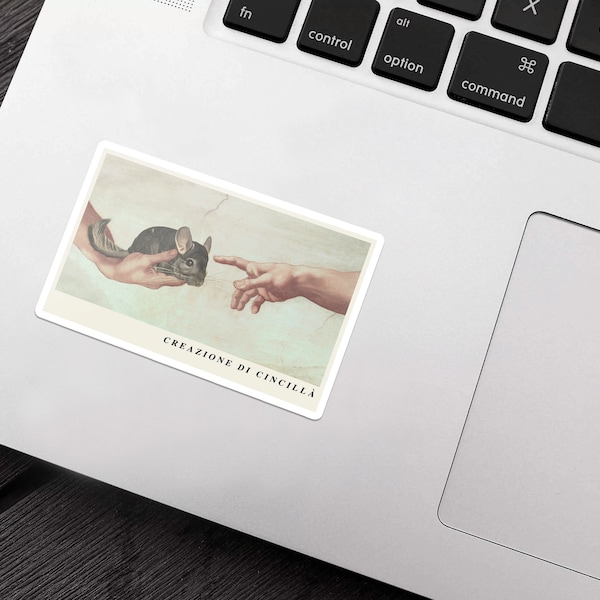 Creazione di Cincillà Sticker | Standard Grey Chinchilla