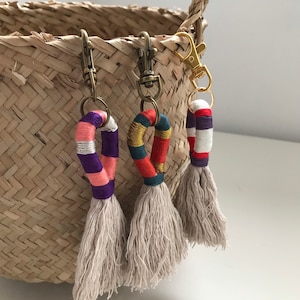 Boho keychain - Bag charm