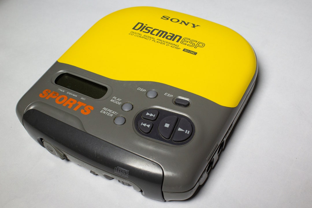 Sony D421SP Sports Discman ESP CD Compact Disc Player Works Music Fun
