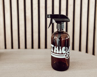 Thieves Cleaner Label + Bottle | Retro Peace Design