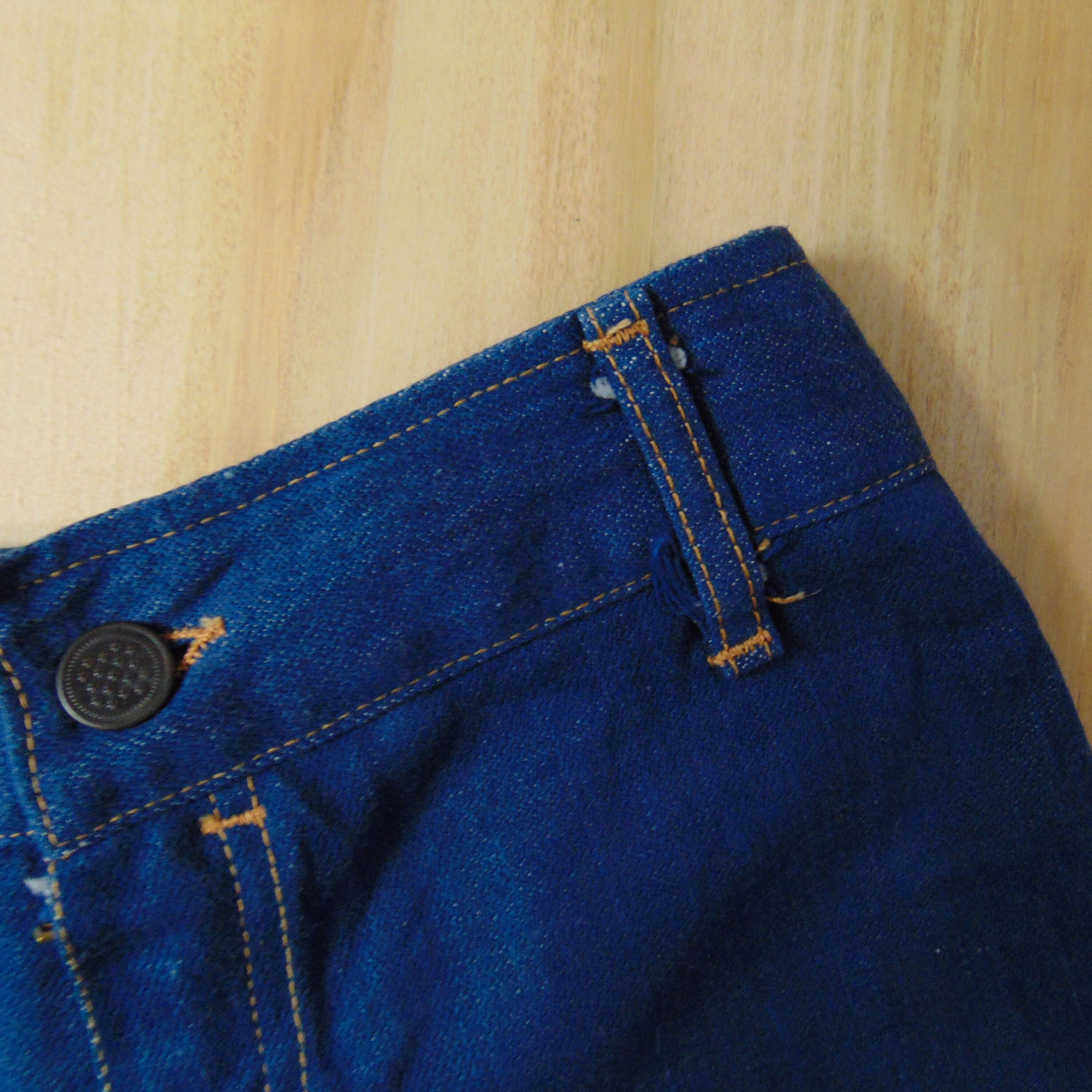 Vintage denim shorts maat XXS vintage denim thrifted Etsy