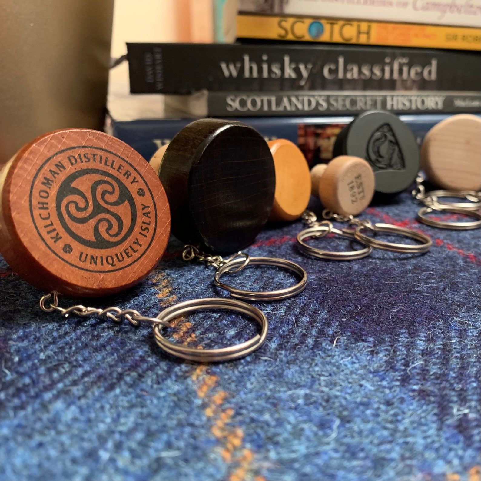 Whisky Bottle Cork Keyring Whiskey Key Ring Whisky Gift for Etsy